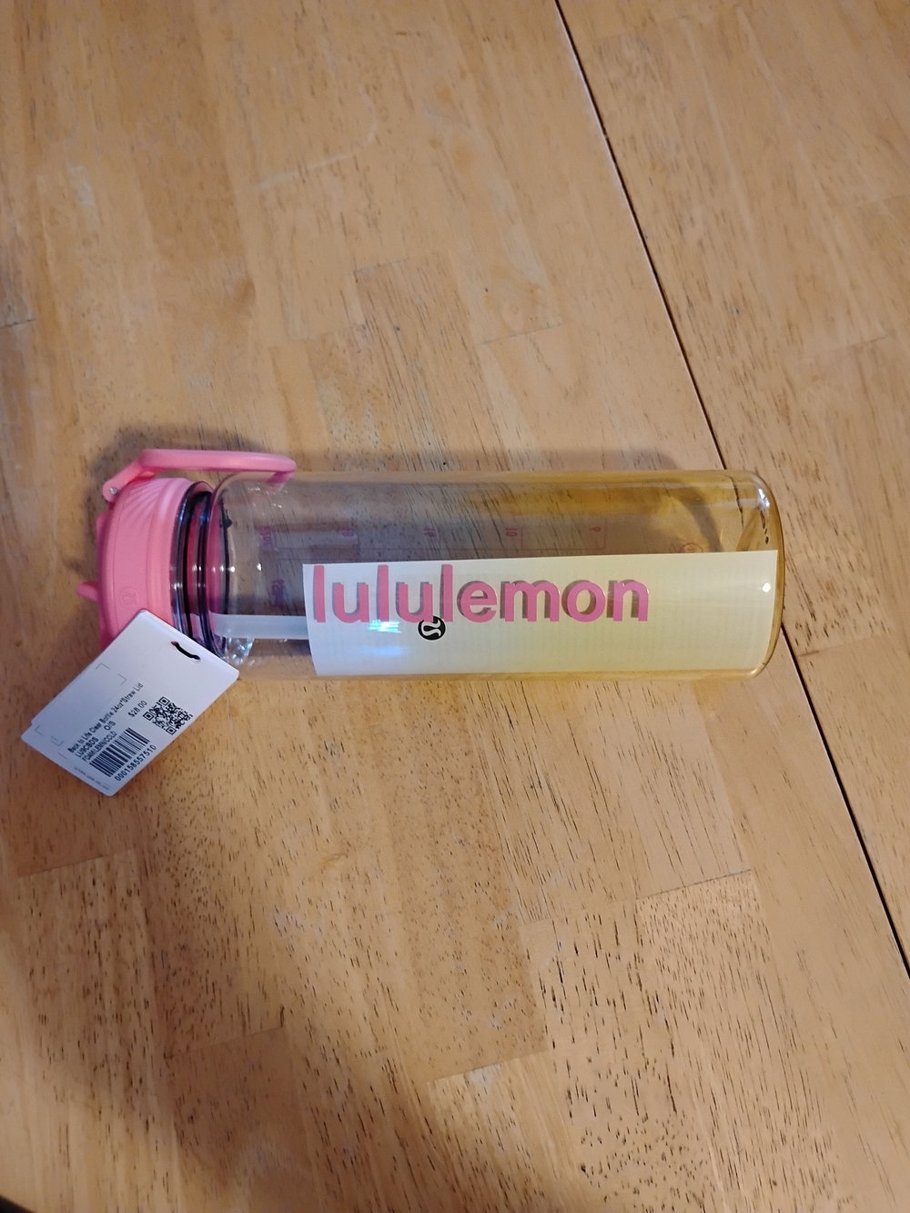 Lululemon Back To Life Clear Water Bottle 24oz.